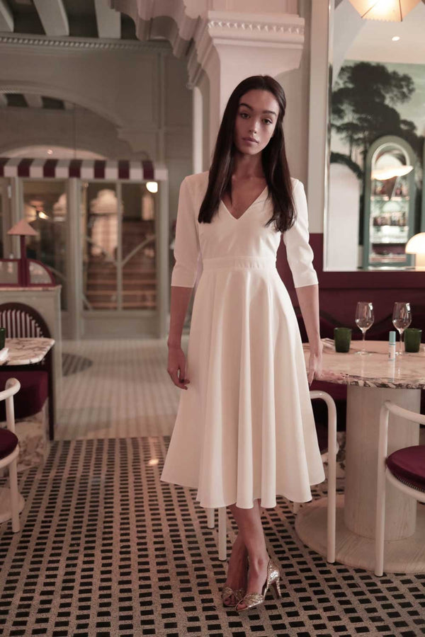 Lauren white dress