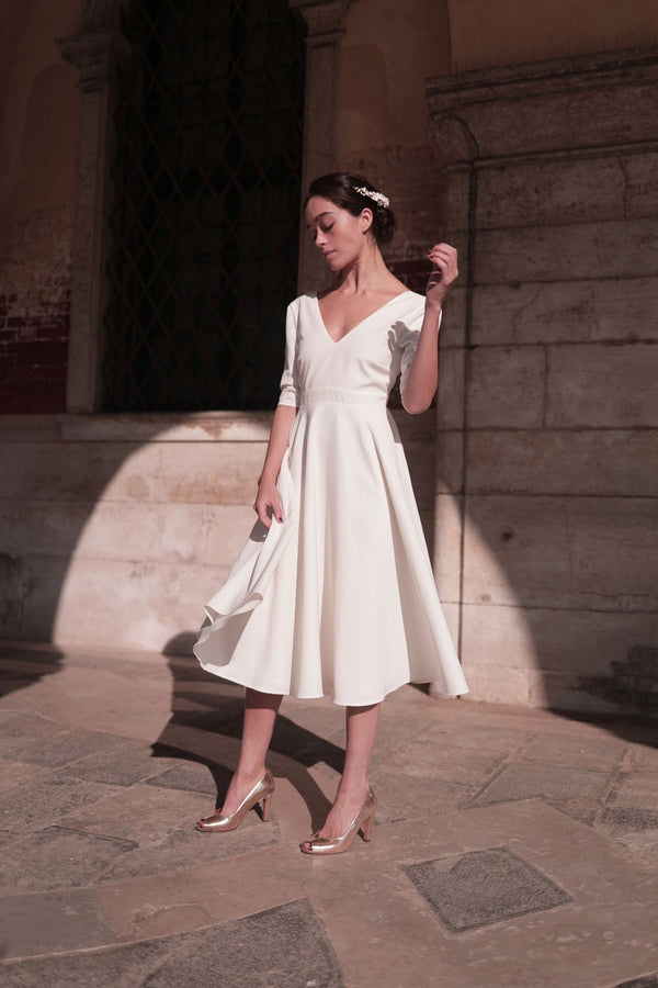 Lauren white dress