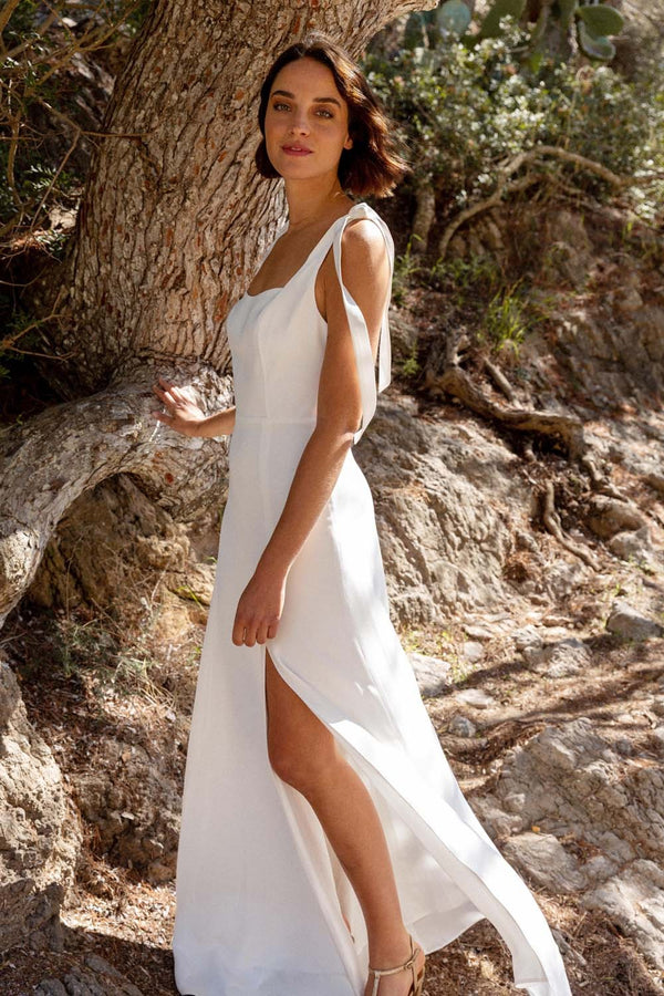 White Mary dress