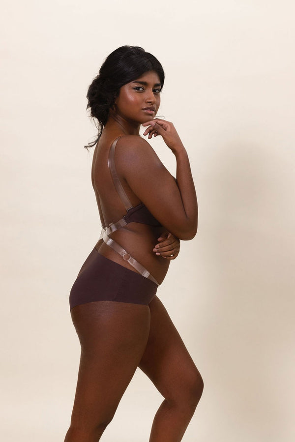Ebony Microfiber Panties