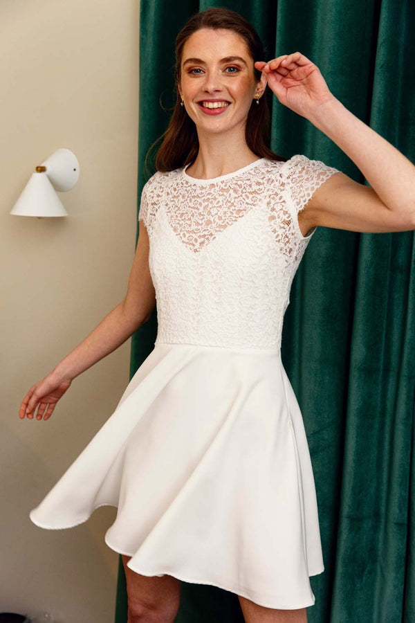 Robe Diane blanche