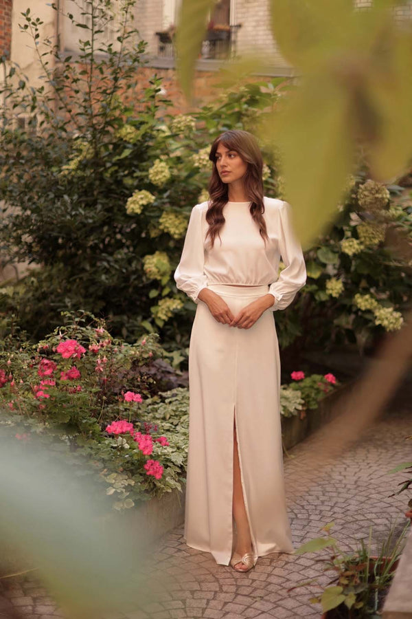 Blouse Iris blanche