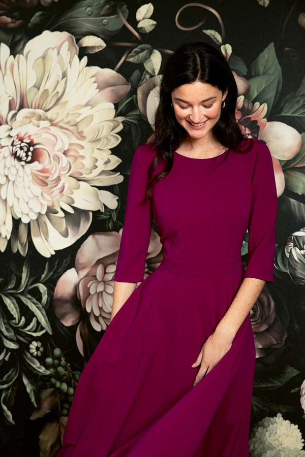 Robe Loriane magenta