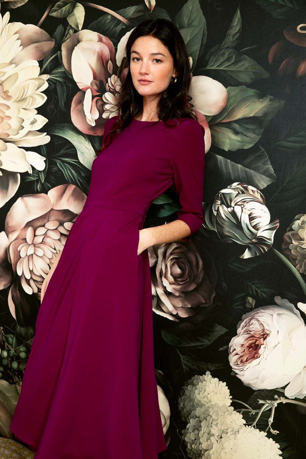 Robe Loriane magenta