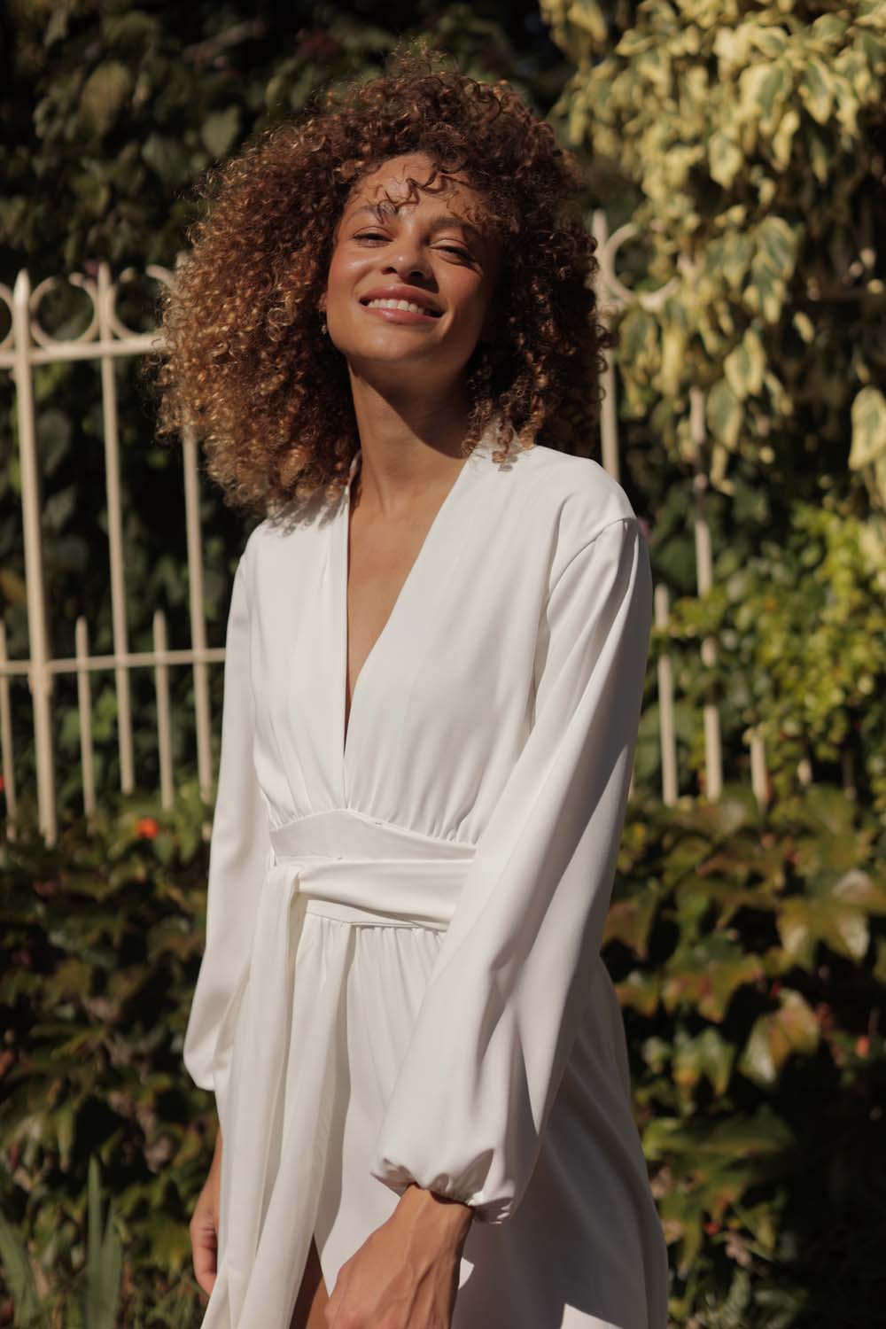 The kimono style civil wedding dress - Maison Lemoine The kimono style civil wedding dress - Maison Lemoine