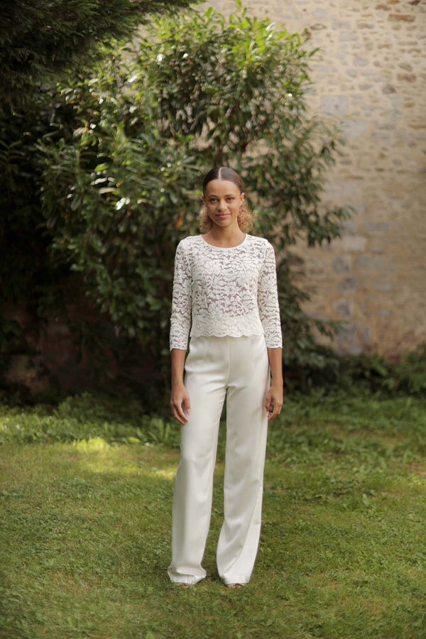 Roxane satin pants