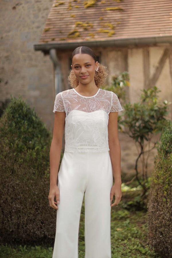 Haut Julia Roses Sauvages