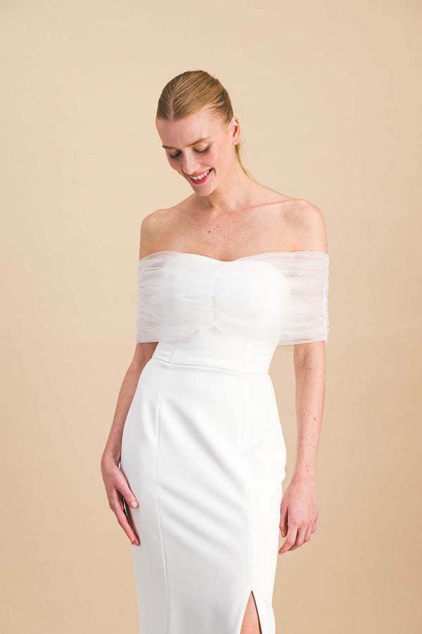 Bustier et traine Pénélope