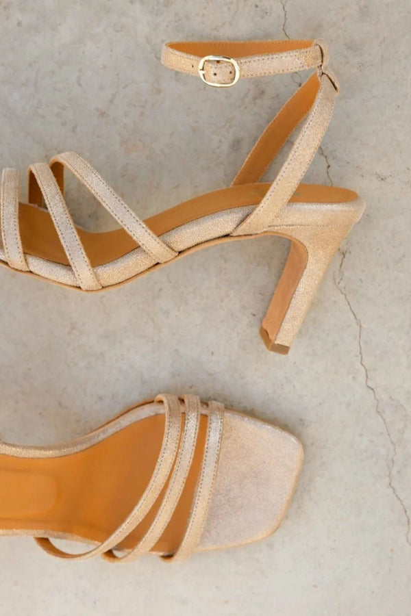 Davina Egyptian Gold Sandals
