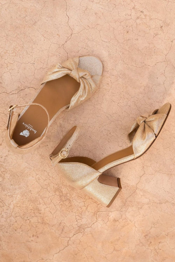 Sandales Grace champagne irisé