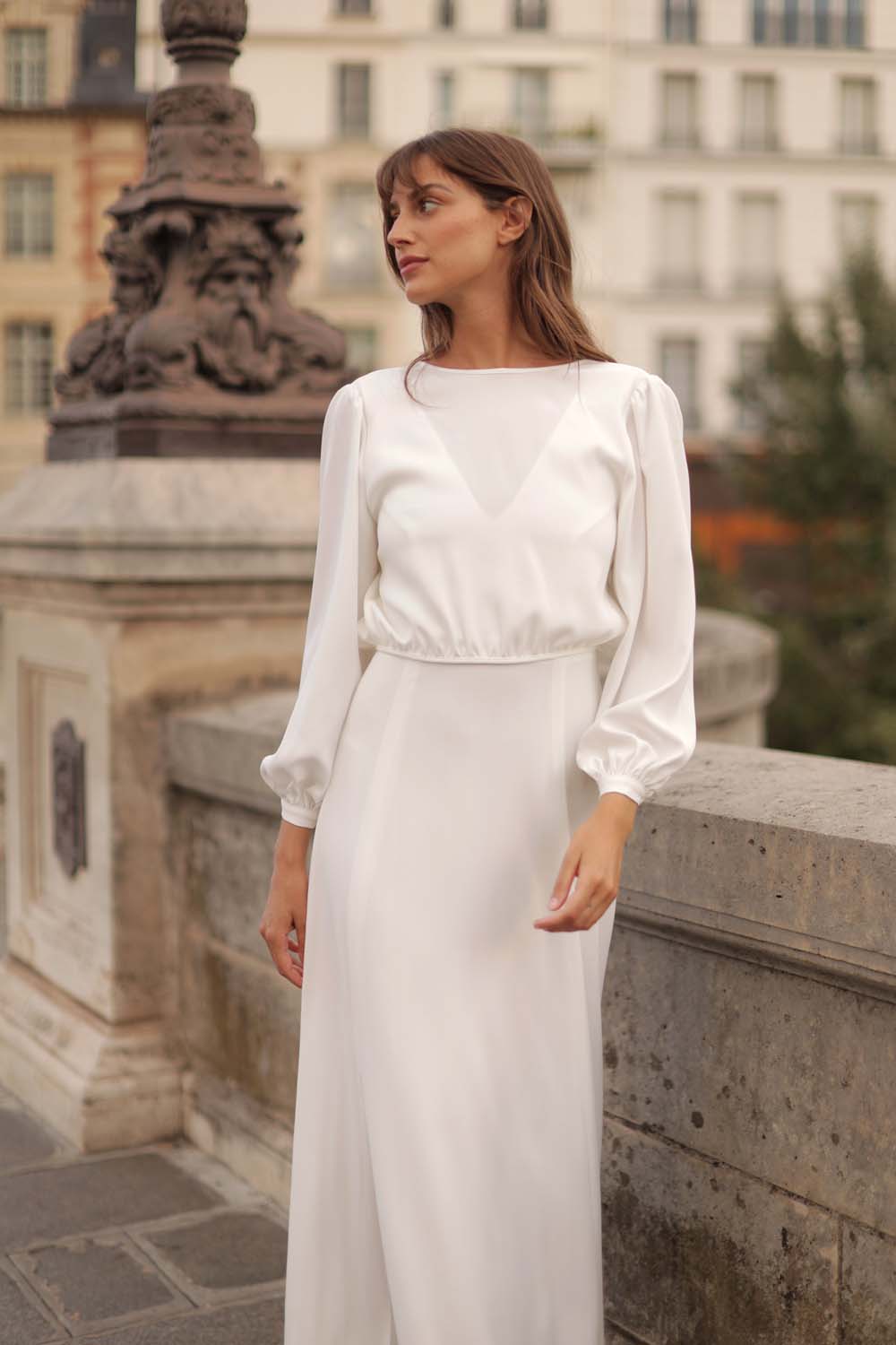 Blouse Iris blanche