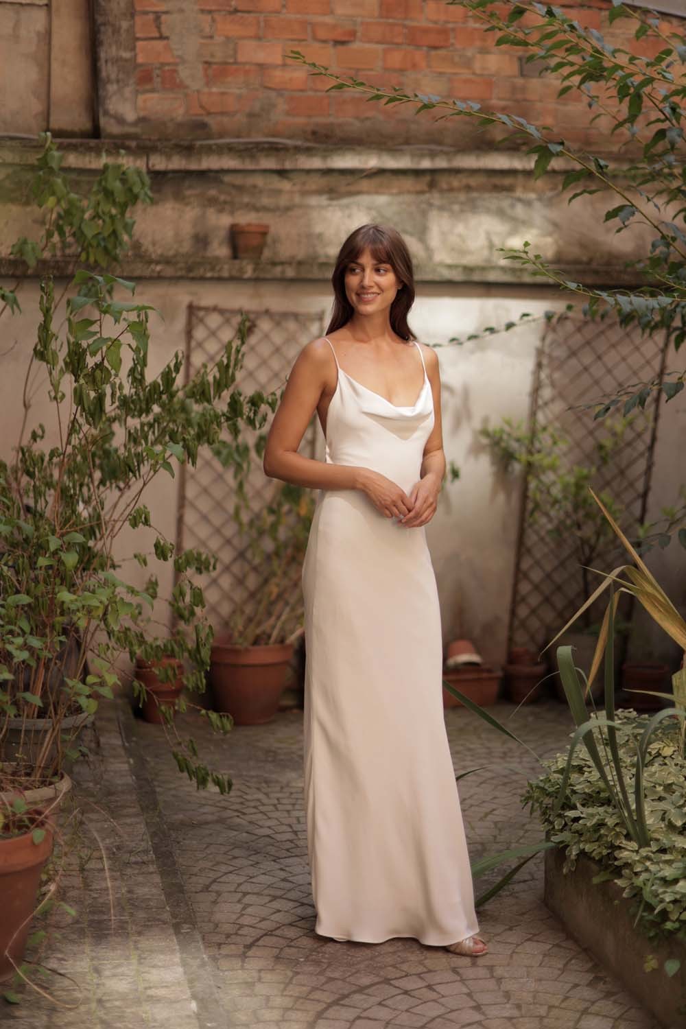 Robe Mariée Modcloth Matinee Neuve Avec étiquette - M Col Peter Pan Dentelle Ivoire