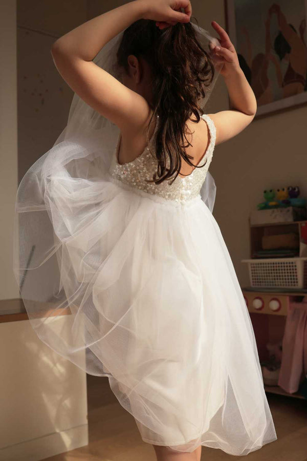 Robe Gabrielle paillettes