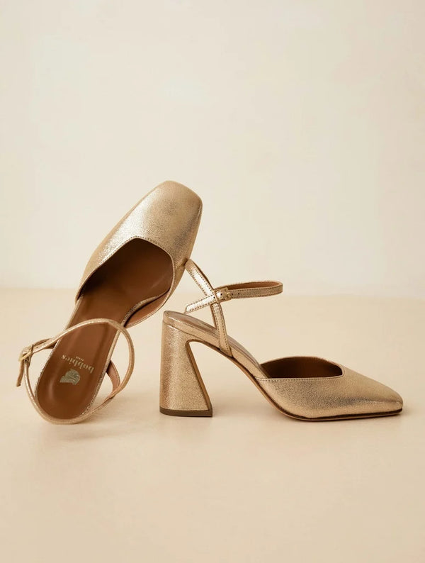 Escarpin Marfa champagne irisé