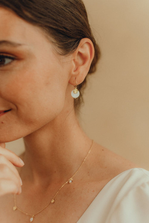 Boucles d'oreilles Flore