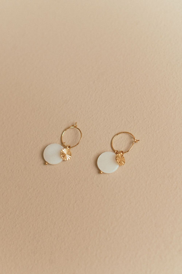 Boucles d'oreilles Flore