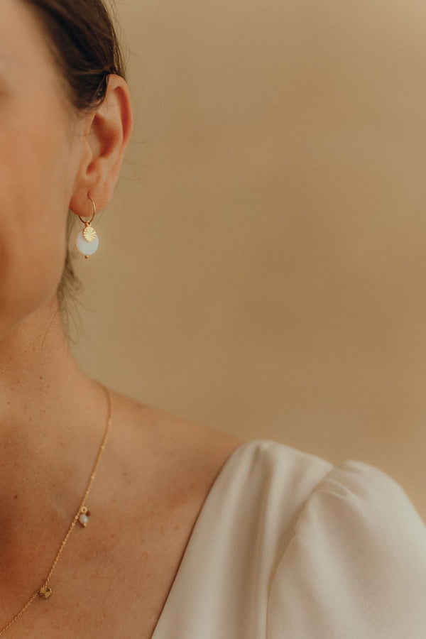 Boucles d'oreilles Flore