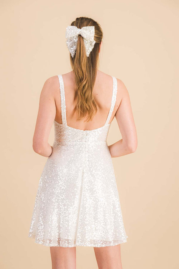 Petit noeud paillettes