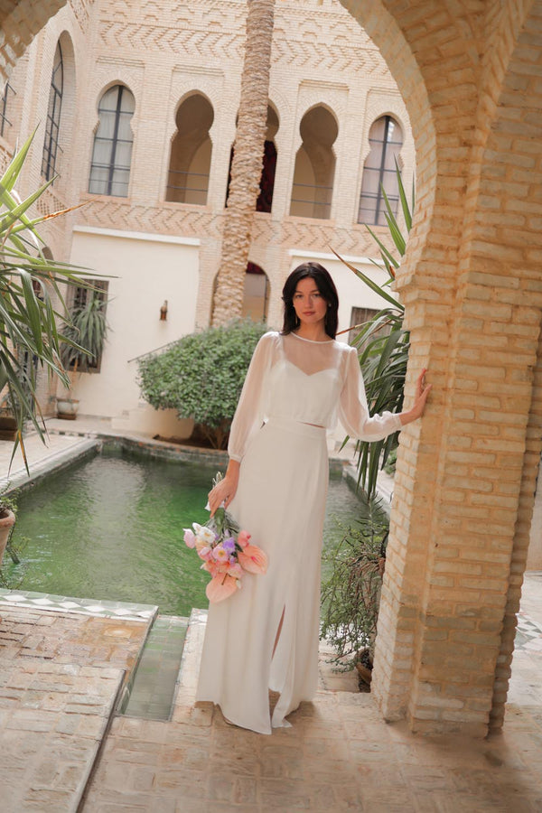 Blouse Iris mousseline