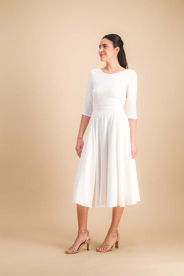 Robe Loriane blanche