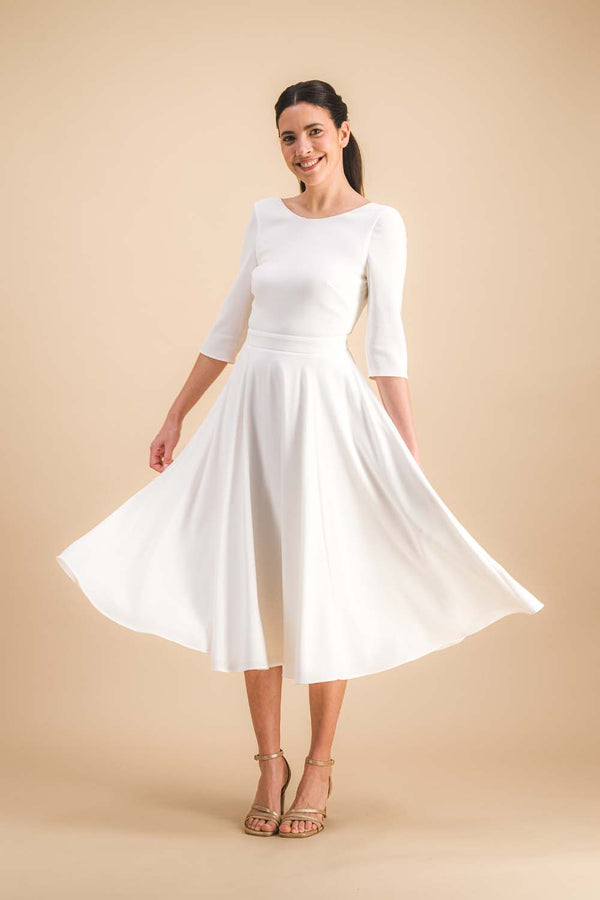 Robe Loriane blanche