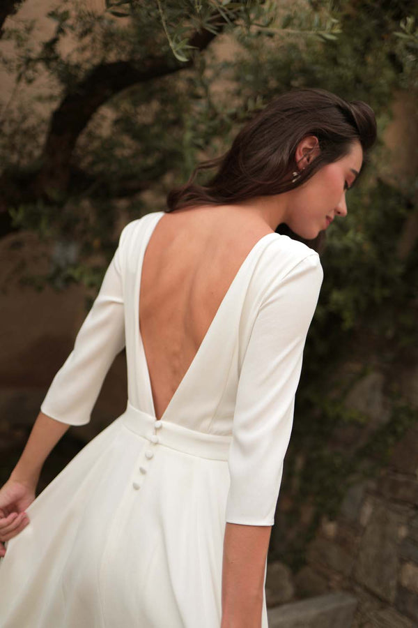 Robe Loriane blanche