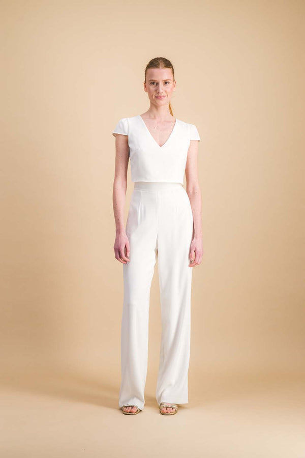 Roxane white pants