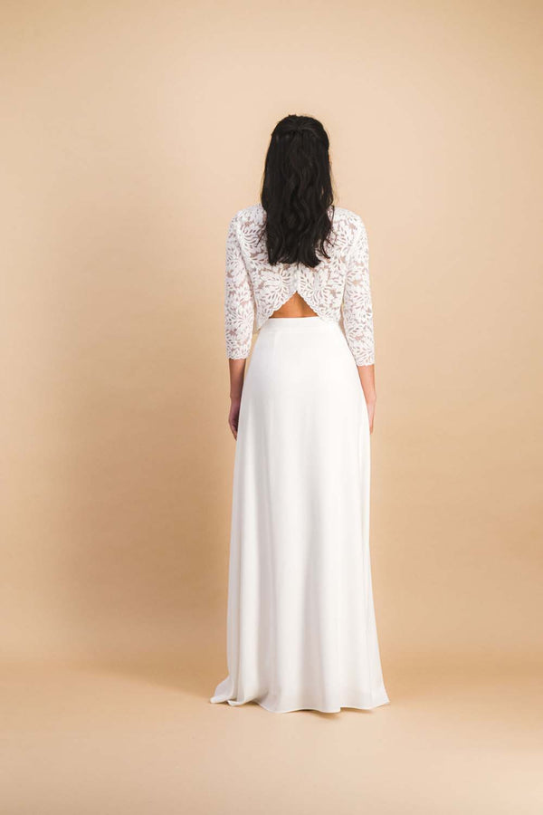 Jupe Carmina blanche