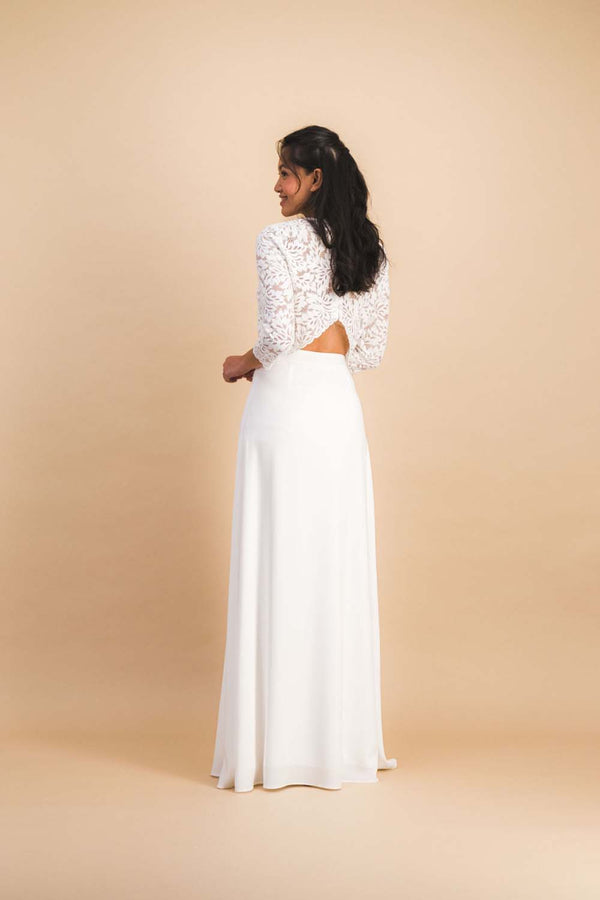 Jupe Carmina blanche