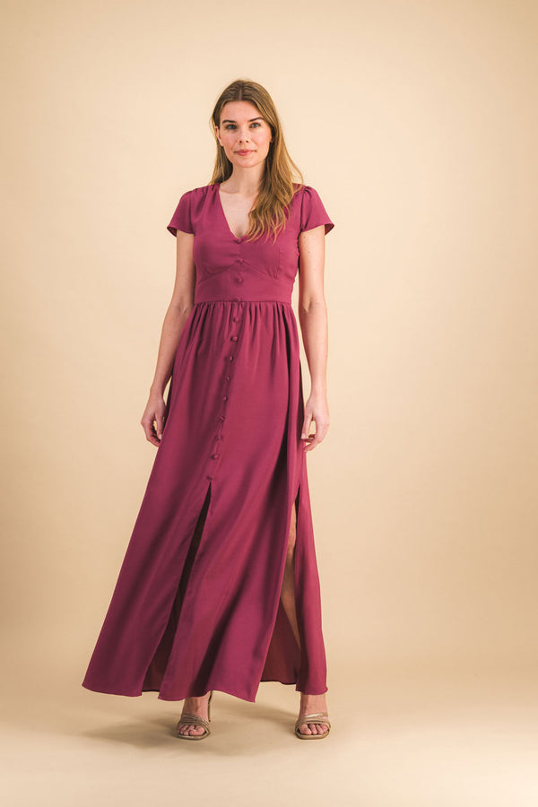 Robe Manon purple