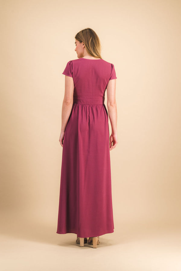 Robe Manon purple