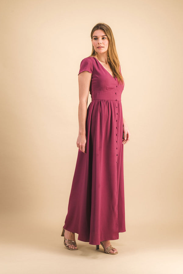 Robe Manon purple
