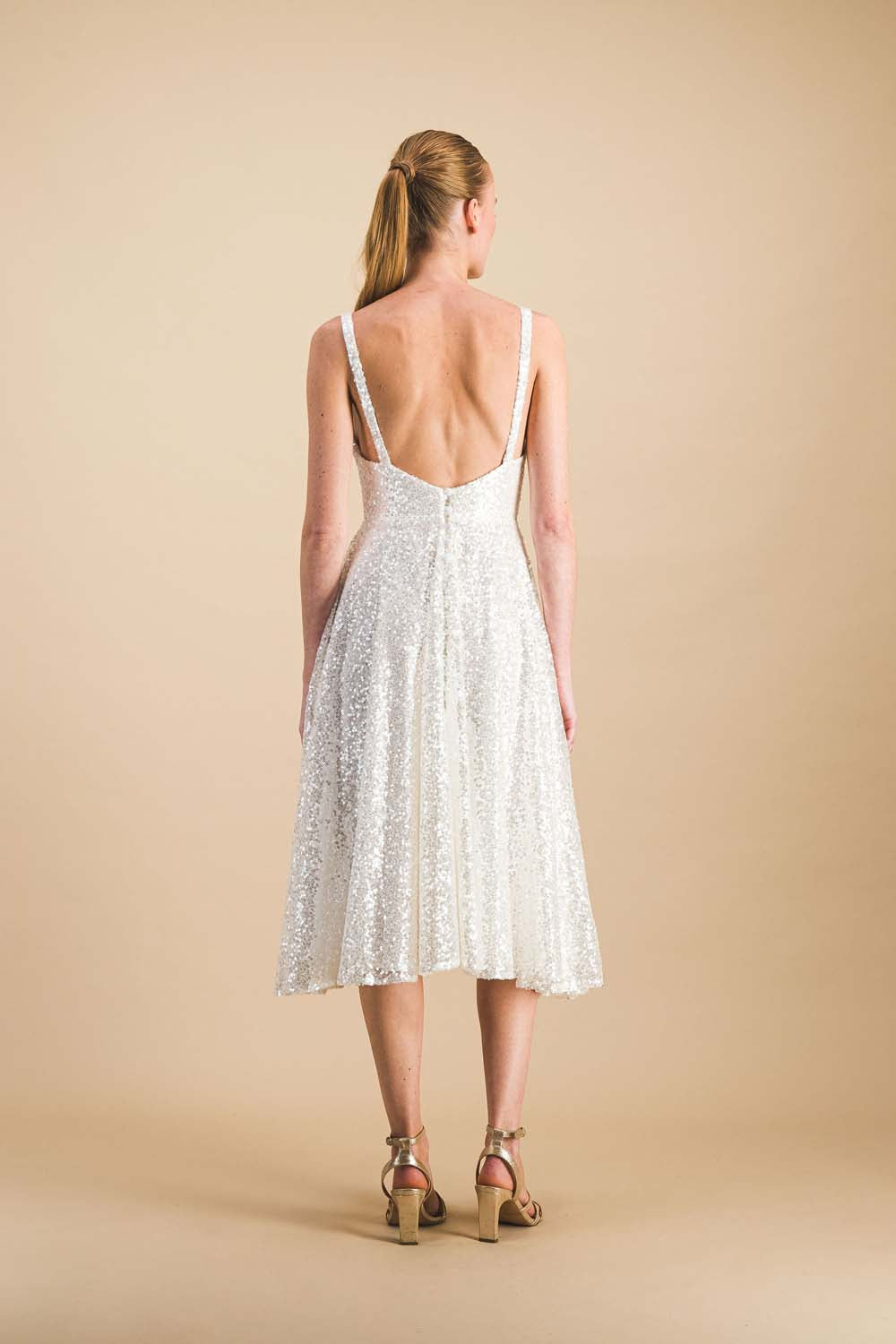 maryanne sequin midi dress Mary Anne