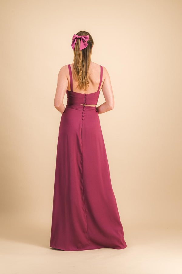 Jupe Blandine purple