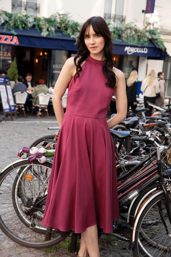 Jupe Albertina purple