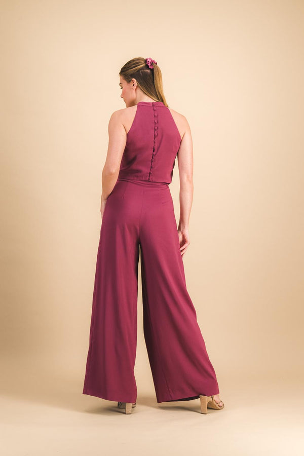 Petit chouchou satin purple