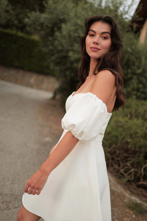 Manches bouffantes amovibles